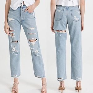 Agolde 90s Midrise Loose Fit Jeans Unhinged